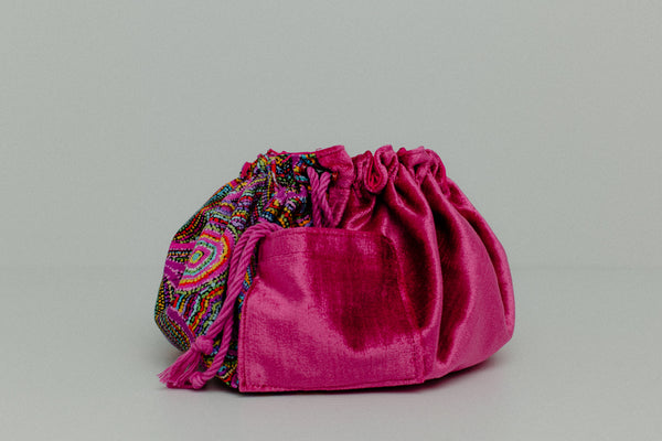 Mariska Flat Lay Cosmetic Bag | Goanna Dreaming | 100% Bio Degradable Fabrics